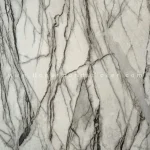 برچسب طرح سنگ ماربل لیلاک مشکی