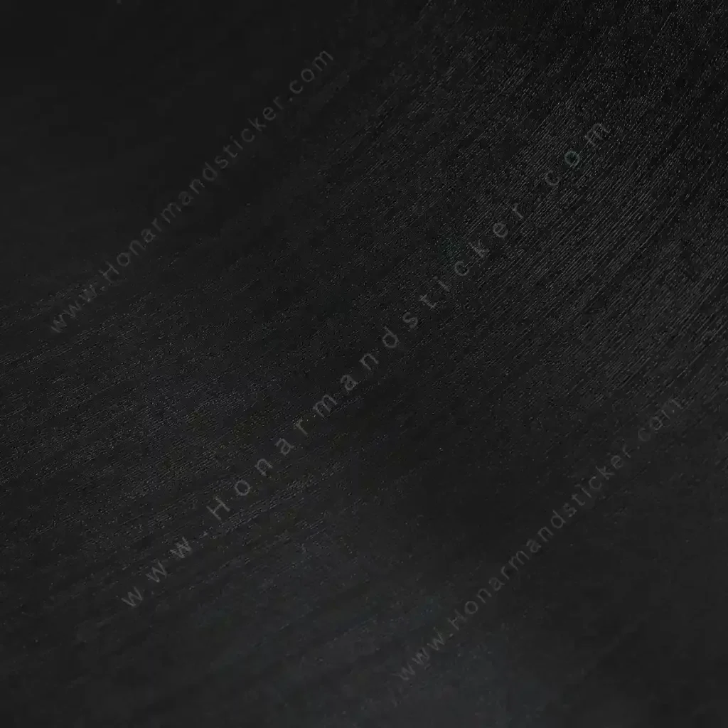 برچسب طرح چوب مشکی برجسته