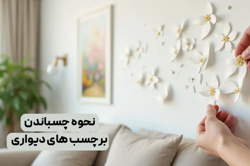 4 ترفند طلایی برای چسباندن استیکر دیواری بدون دردسر