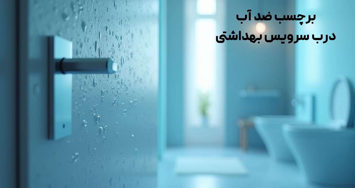 برچسب ضدآب درب سرویس بهداشتی چیست؟