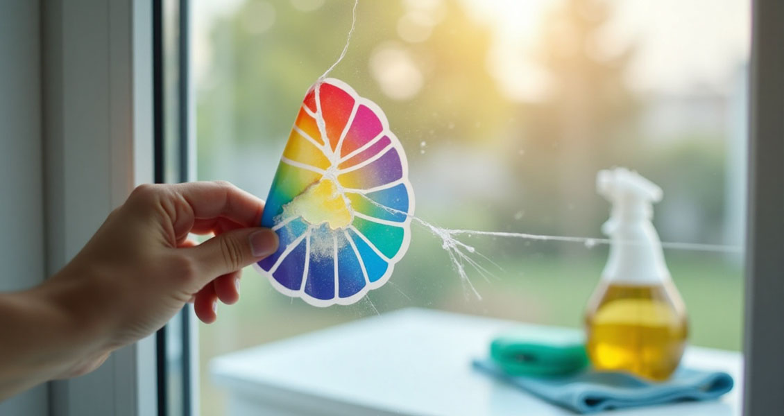 Effective ways to remove stickers from glass