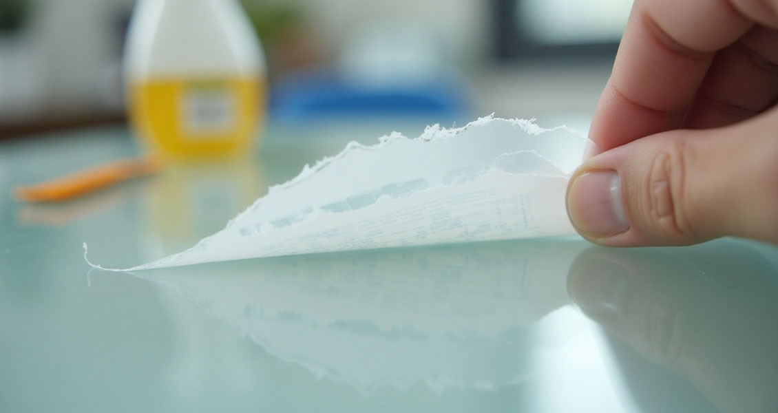 Effective ways to remove stickers from glass