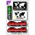 A4 sticker pack, purple tag, code 20-11