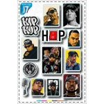 A4 sticker pack, blue tag, code 20-11