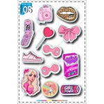 A4 sticker pack, blue tag, code 10-01