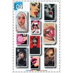 A4 sticker pack, blue tag, code 10-01