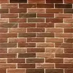 برچسب طرح آجر پفکی قرمز - آجری