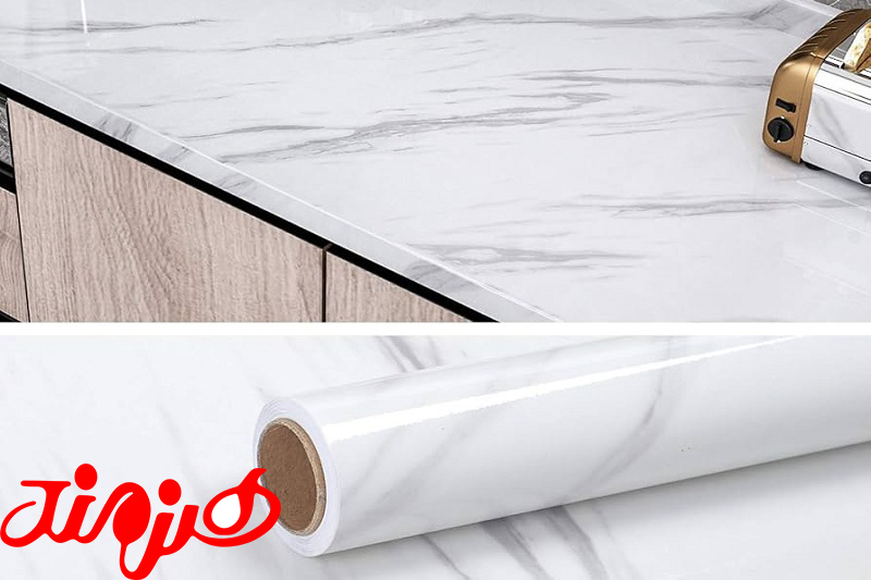 نحوه چسباندن برچسب کابینت