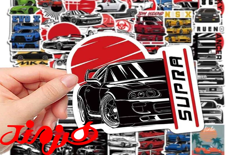 استیکر بدنه ماشین